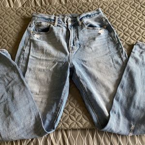 American eagle high waisted mom jeans